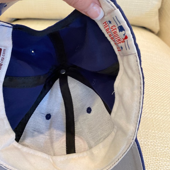 Chicago Cubs MLB New Era Adult Blue With Red C Baseball Hat - Picture 9 of 12